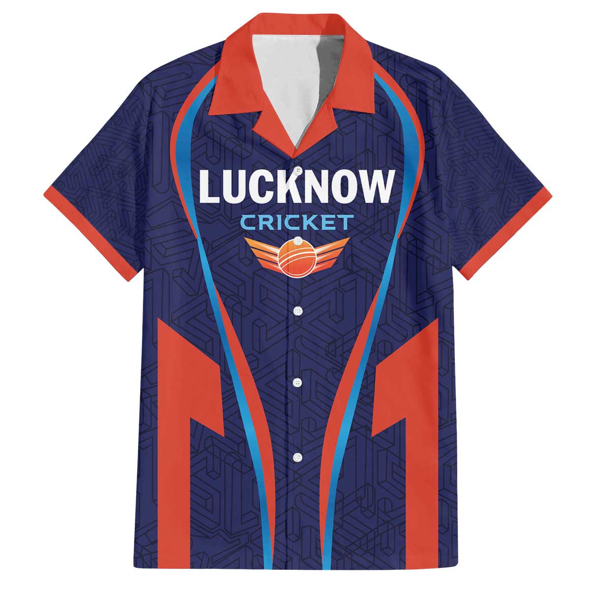 Custom Lucknow 2025 Cricket Super Giants Family Matching Off The Shoulder Long Sleeve Dress and Hawaiian Shirt Hum Aa Rahe Hai