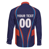 Custom Lucknow 2025 Cricket Super Giants Family Matching Off The Shoulder Long Sleeve Dress and Hawaiian Shirt Hum Aa Rahe Hai