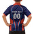 Custom Lucknow 2025 Cricket Super Giants Family Matching Off Shoulder Short Dress and Hawaiian Shirt Hum Aa Rahe Hai