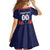 Custom Lucknow 2025 Cricket Super Giants Family Matching Off Shoulder Short Dress and Hawaiian Shirt Hum Aa Rahe Hai
