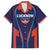Custom Lucknow 2025 Cricket Super Giants Family Matching Short Sleeve Bodycon Dress and Hawaiian Shirt Hum Aa Rahe Hai