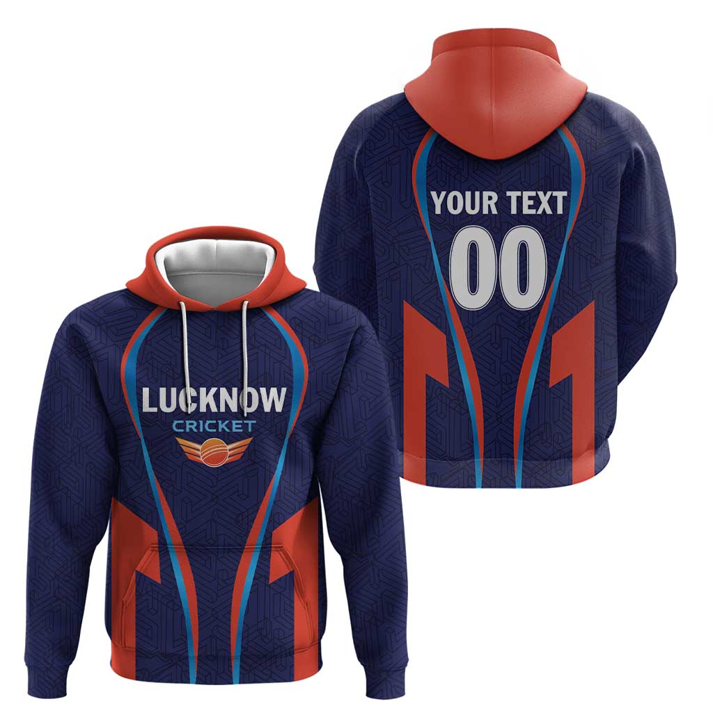 Custom Lucknow 2025 Cricket Super Giants Hoodie Hum Aa Rahe Hai