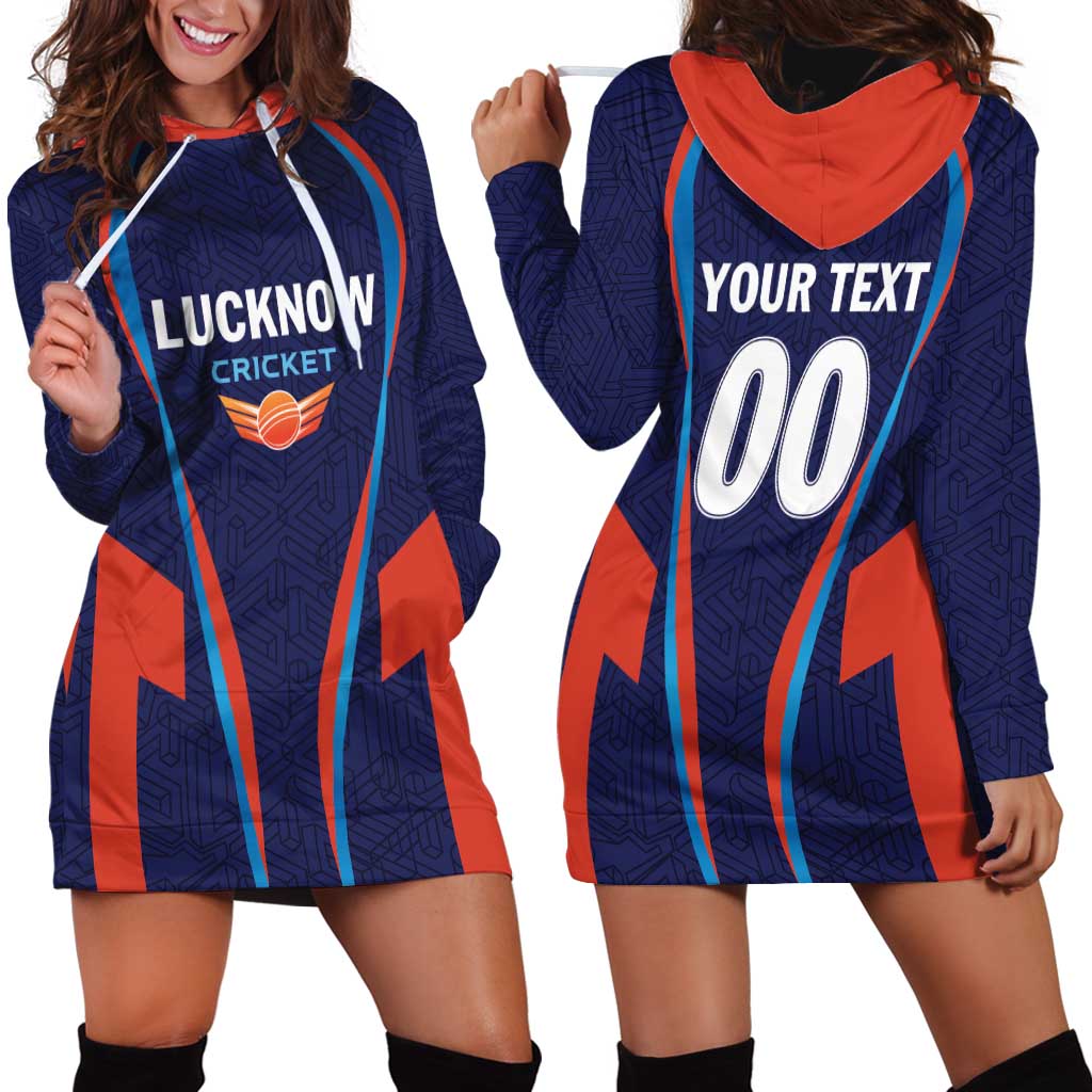 Custom Lucknow 2025 Cricket Super Giants Hoodie Dress Hum Aa Rahe Hai