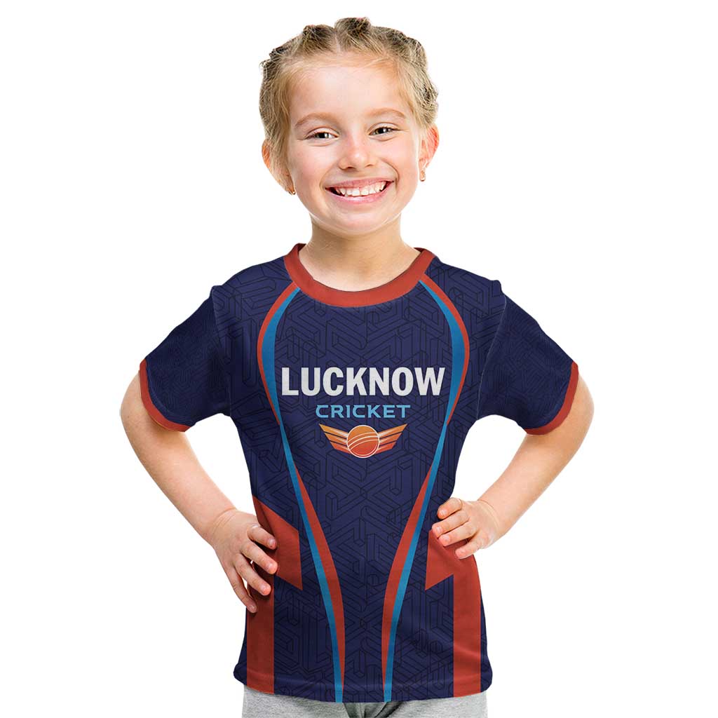 Custom Lucknow 2025 Cricket Super Giants Kid T Shirt Hum Aa Rahe Hai