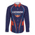 Custom Lucknow 2025 Cricket Super Giants Long Sleeve Button Shirt Hum Aa Rahe Hai