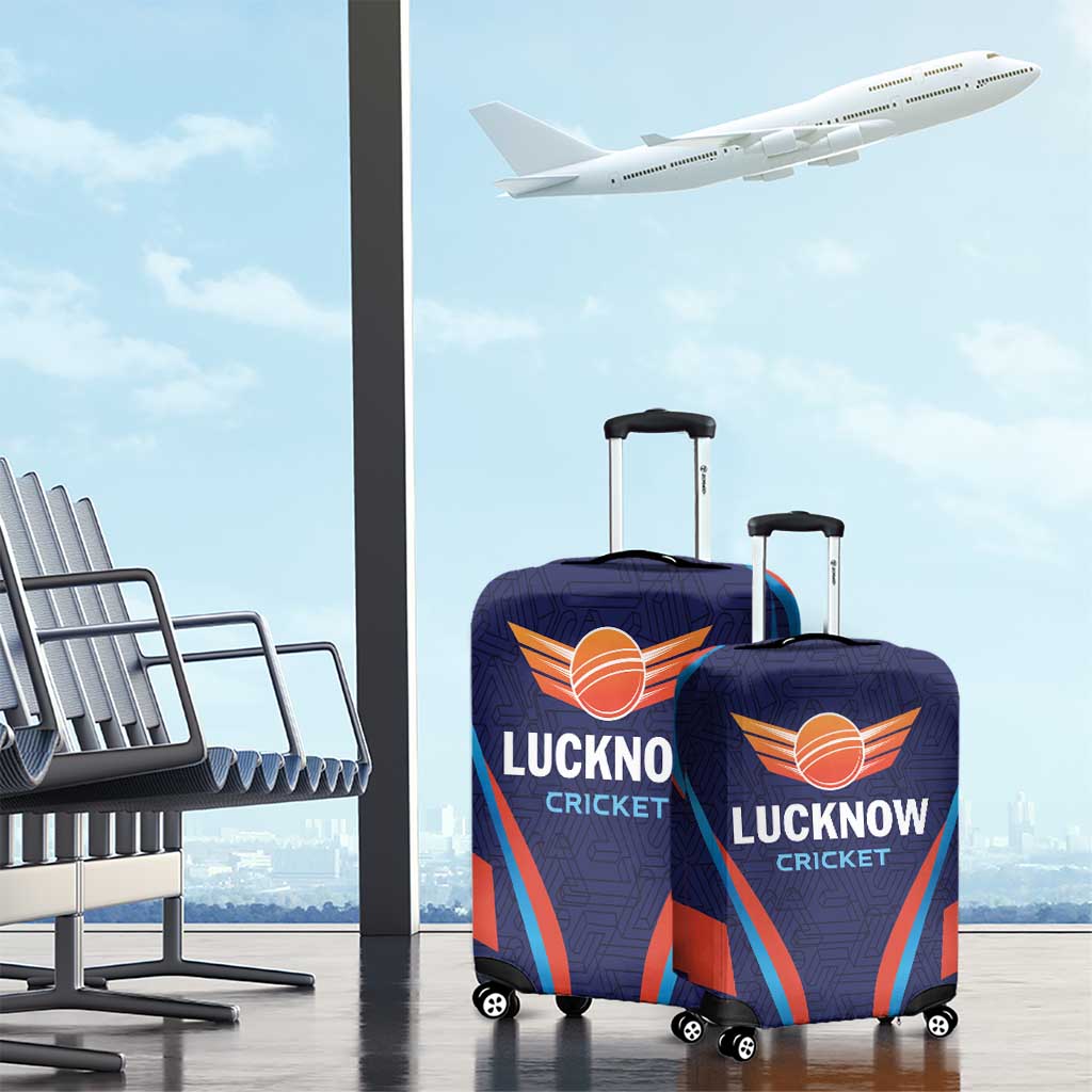 Lucknow 2025 Cricket Super Giants Luggage Cover Hum Aa Rahe Hai