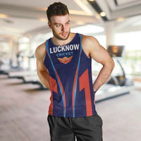 Custom Lucknow 2025 Cricket Super Giants Men Tank Top Hum Aa Rahe Hai