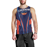 Custom Lucknow 2025 Cricket Super Giants Men Tank Top Hum Aa Rahe Hai