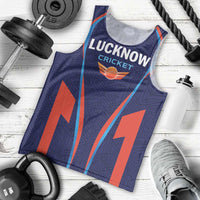 Custom Lucknow 2025 Cricket Super Giants Men Tank Top Hum Aa Rahe Hai