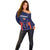 Custom Lucknow 2025 Cricket Super Giants Off Shoulder Sweater Hum Aa Rahe Hai