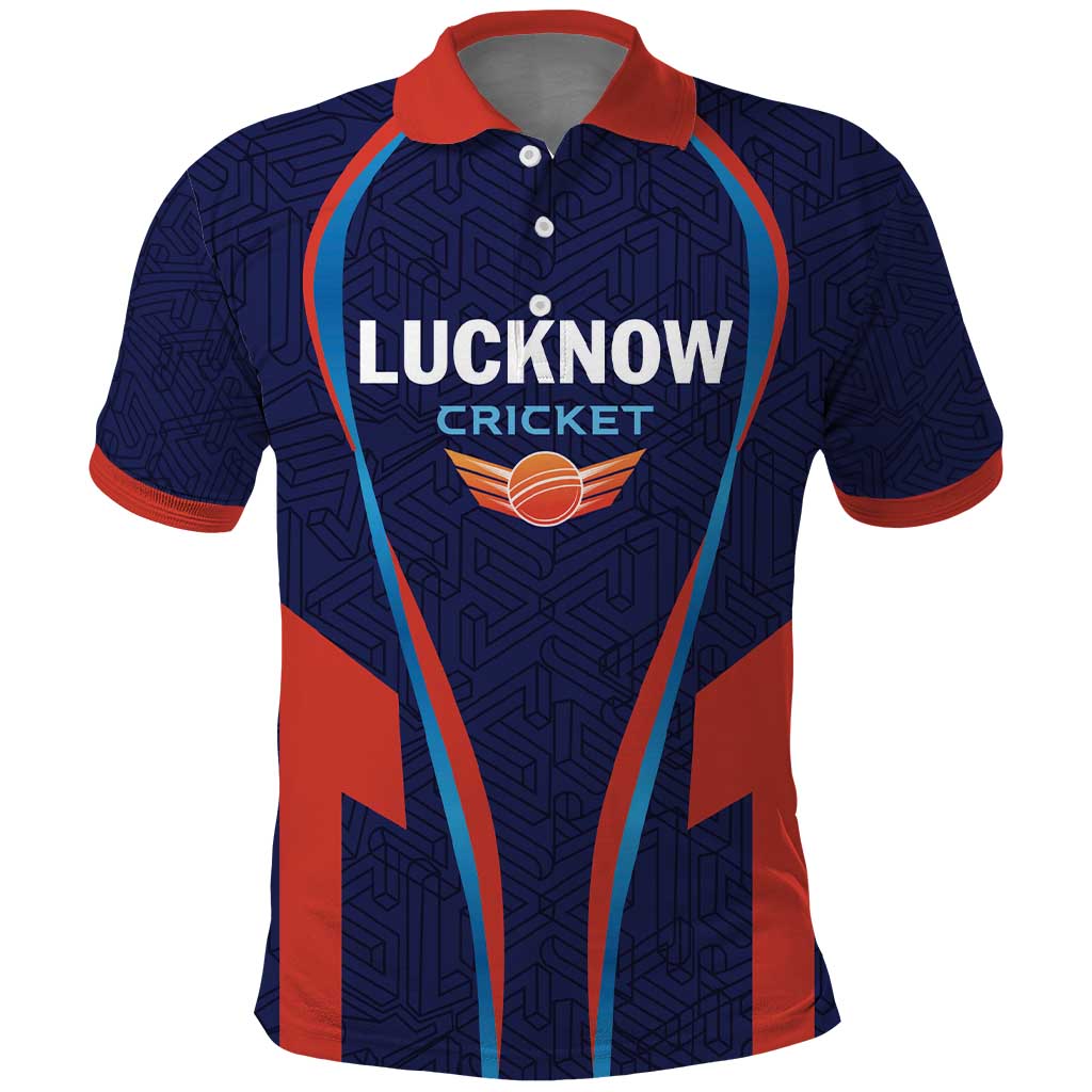 Custom Lucknow 2025 Cricket Super Giants Polo Shirt Hum Aa Rahe Hai