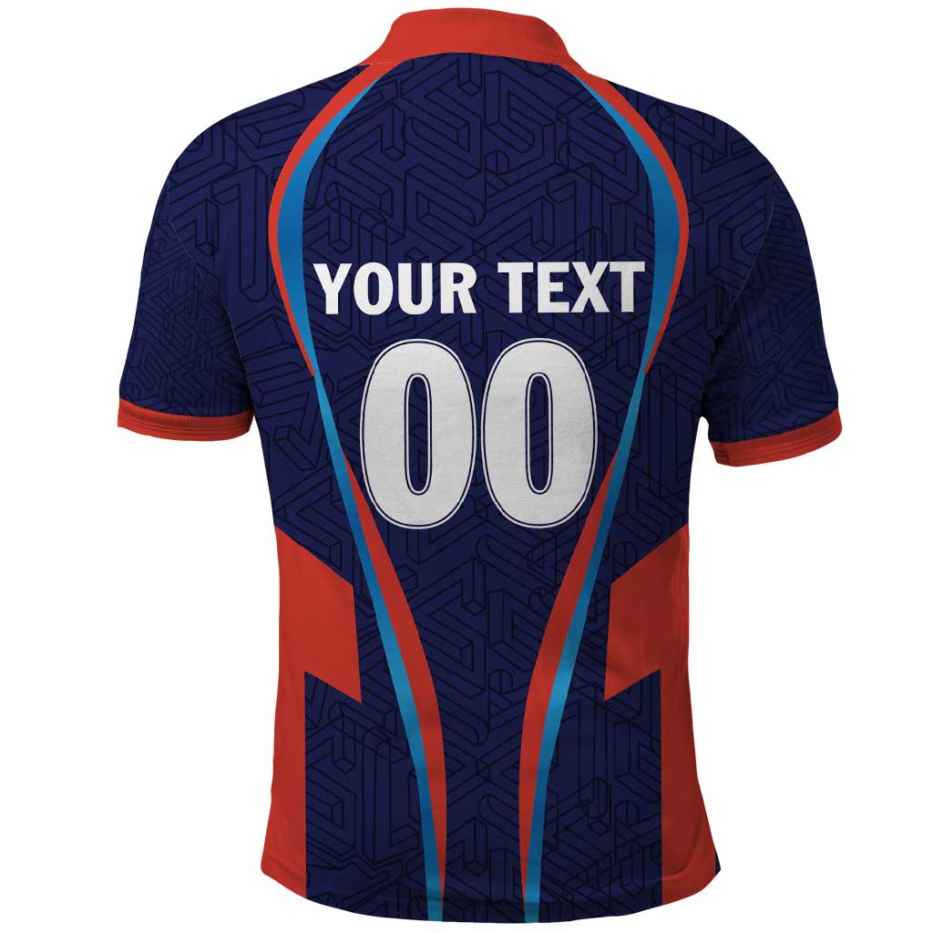 Custom Lucknow 2025 Cricket Super Giants Polo Shirt Hum Aa Rahe Hai