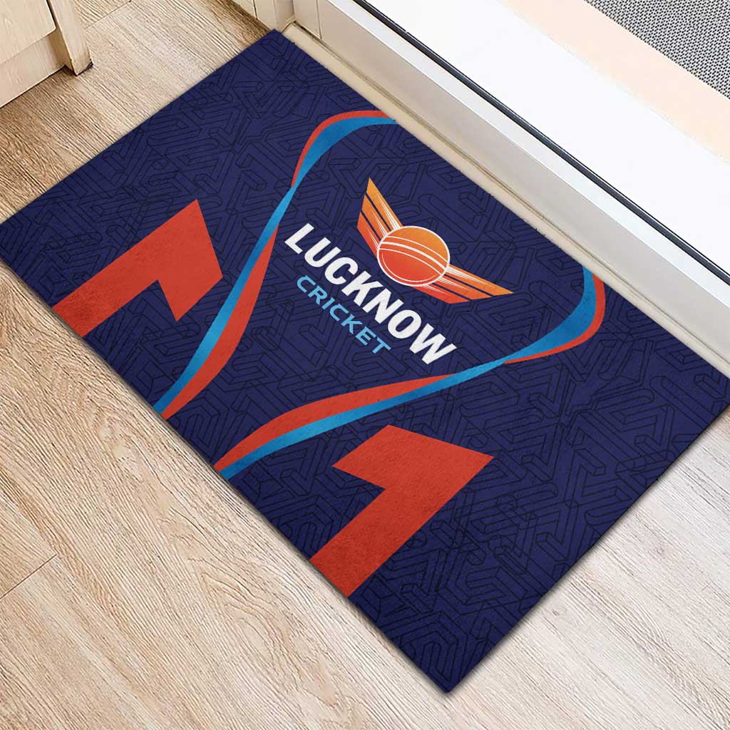 Lucknow 2025 Cricket Super Giants Rubber Doormat Hum Aa Rahe Hai