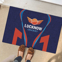 Lucknow 2025 Cricket Super Giants Rubber Doormat Hum Aa Rahe Hai