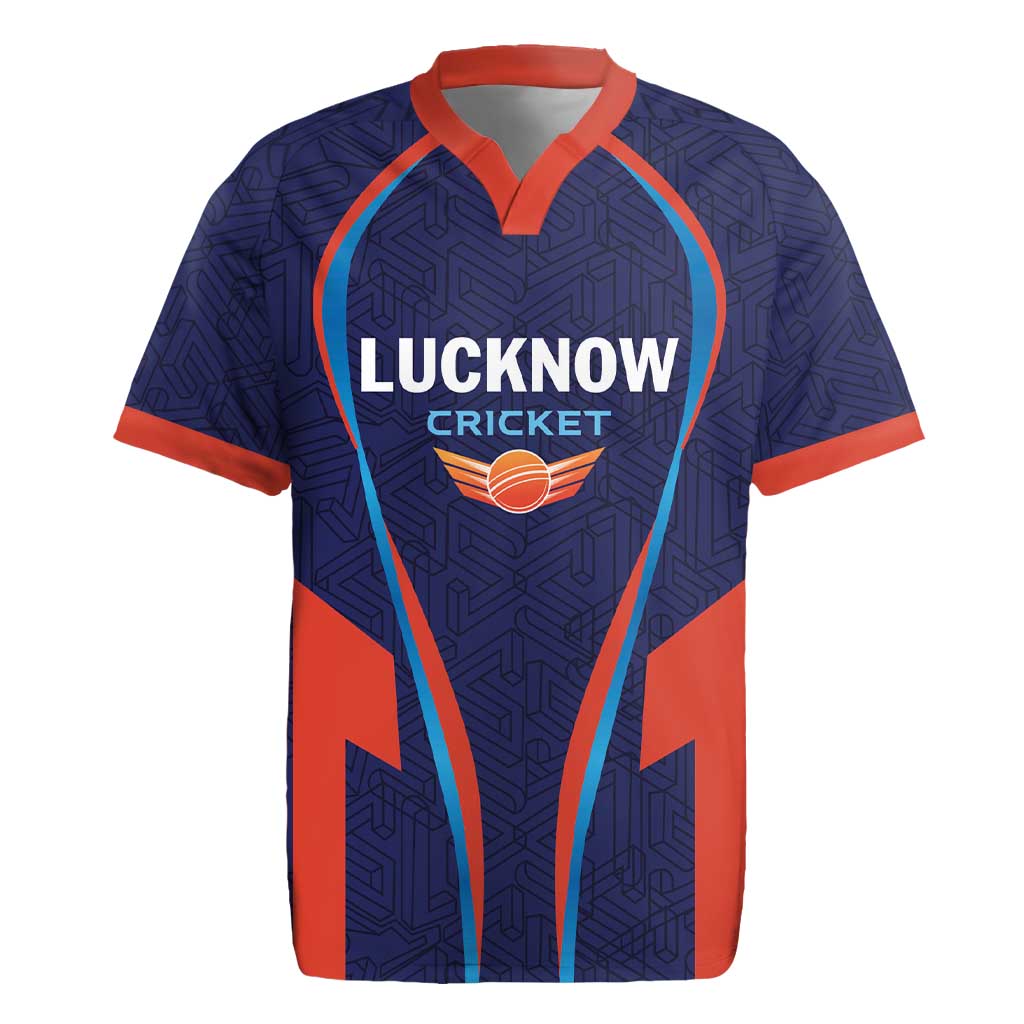 Custom Lucknow 2025 Cricket Super Giants Rugby Jersey Hum Aa Rahe Hai