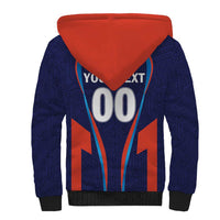 Custom Lucknow 2025 Cricket Super Giants Sherpa Hoodie Hum Aa Rahe Hai