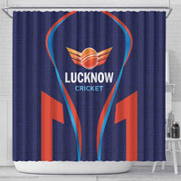 Lucknow 2025 Cricket Super Giants Shower Curtain Hum Aa Rahe Hai