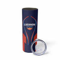 Custom Lucknow 2025 Cricket Super Giants Skinny Tumbler Hum Aa Rahe Hai
