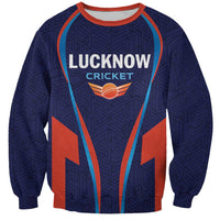 Custom Lucknow 2025 Cricket Super Giants Sweatshirt Hum Aa Rahe Hai