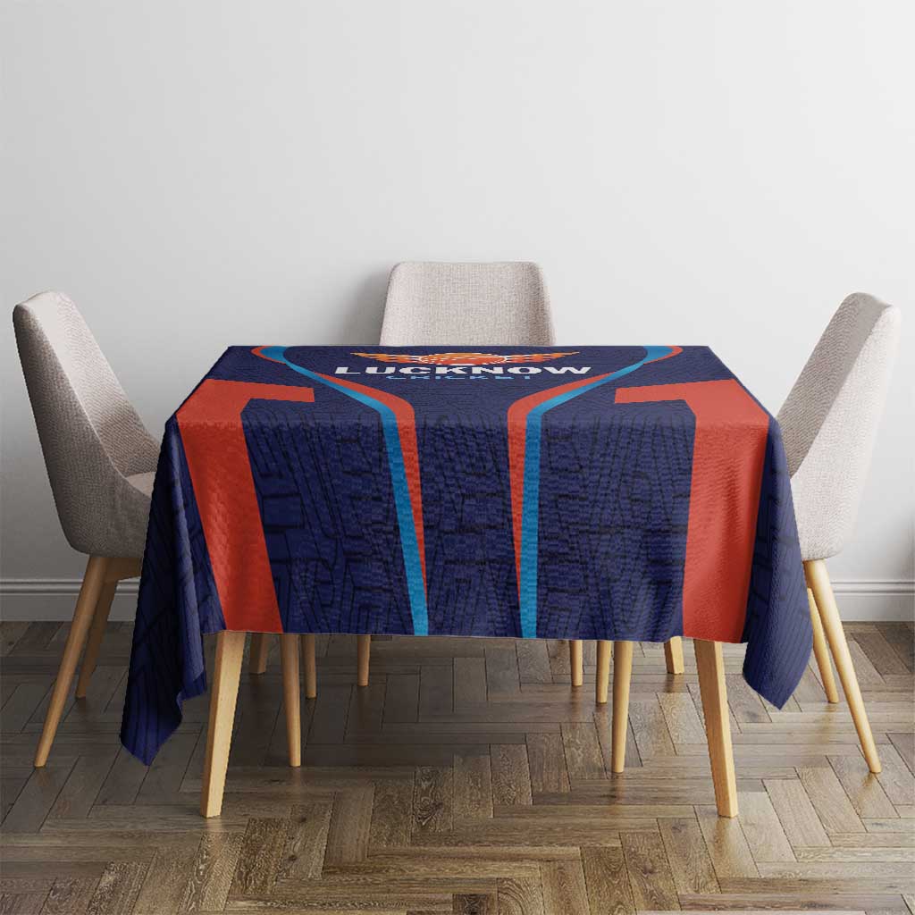 Lucknow 2025 Cricket Super Giants Tablecloth Hum Aa Rahe Hai