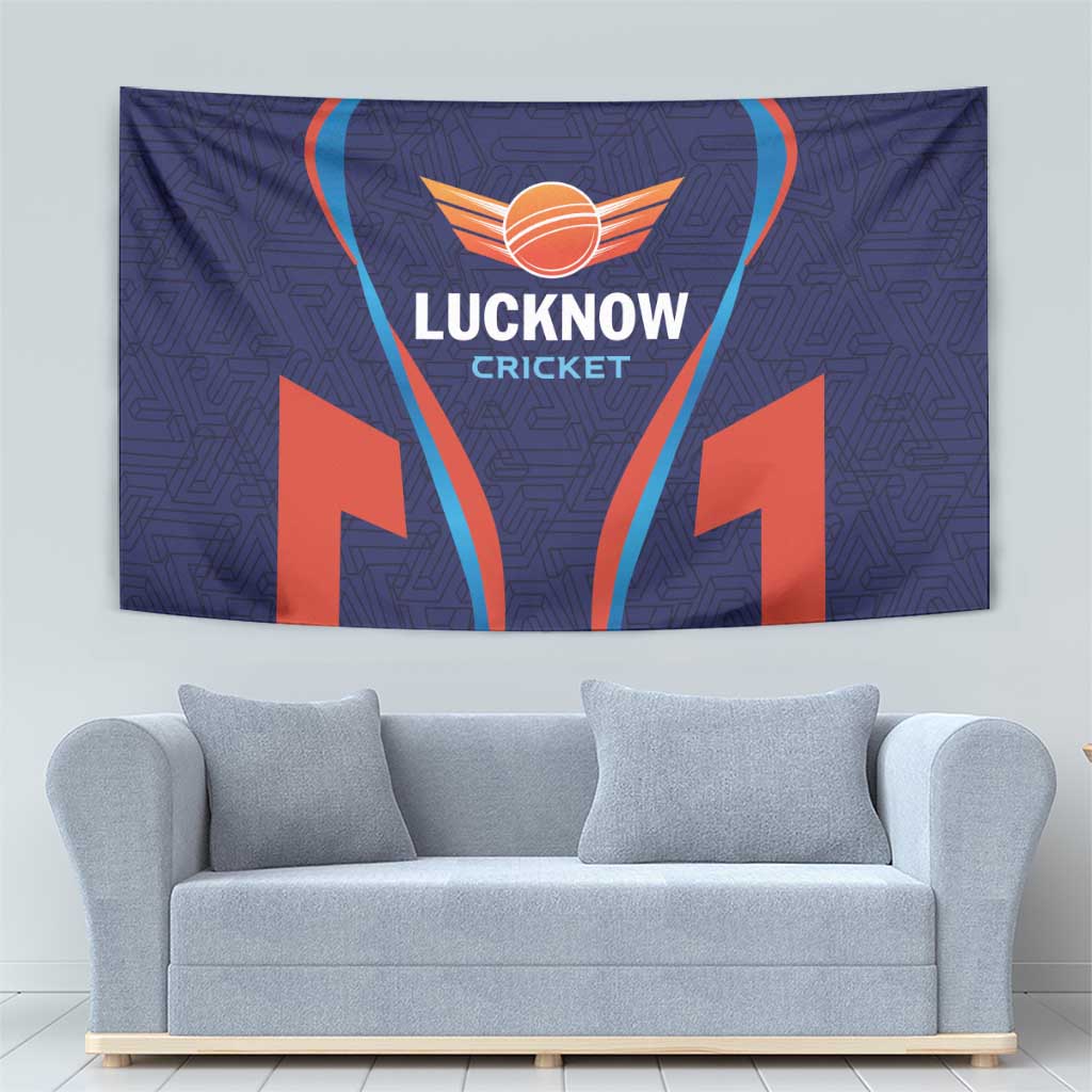 Lucknow 2025 Cricket Super Giants Tapestry Hum Aa Rahe Hai
