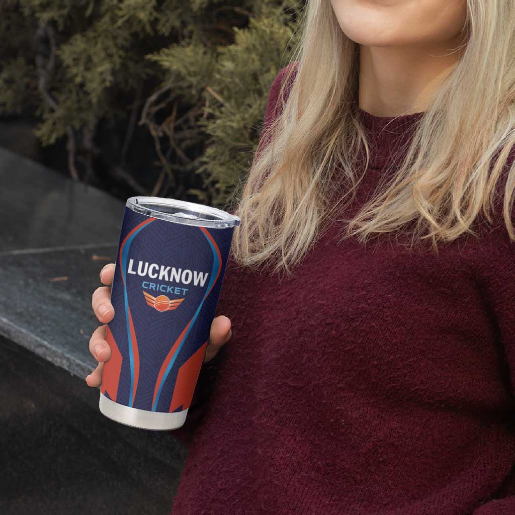 Custom Lucknow 2025 Cricket Super Giants Tumbler Cup Hum Aa Rahe Hai