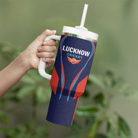Custom Lucknow 2025 Cricket Super Giants Tumbler With Handle Hum Aa Rahe Hai