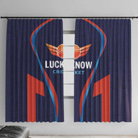 Lucknow 2025 Cricket Super Giants Window Curtain Hum Aa Rahe Hai