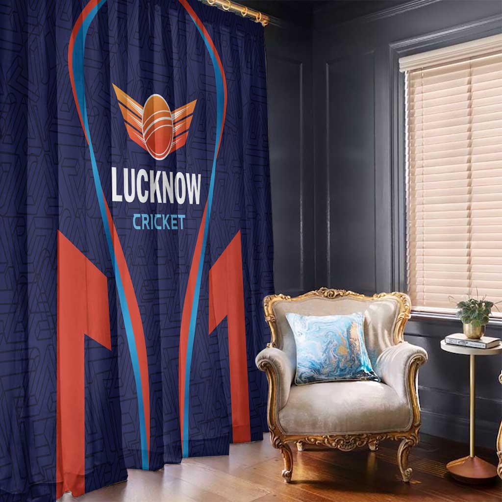 Lucknow 2025 Cricket Super Giants Window Curtain Hum Aa Rahe Hai