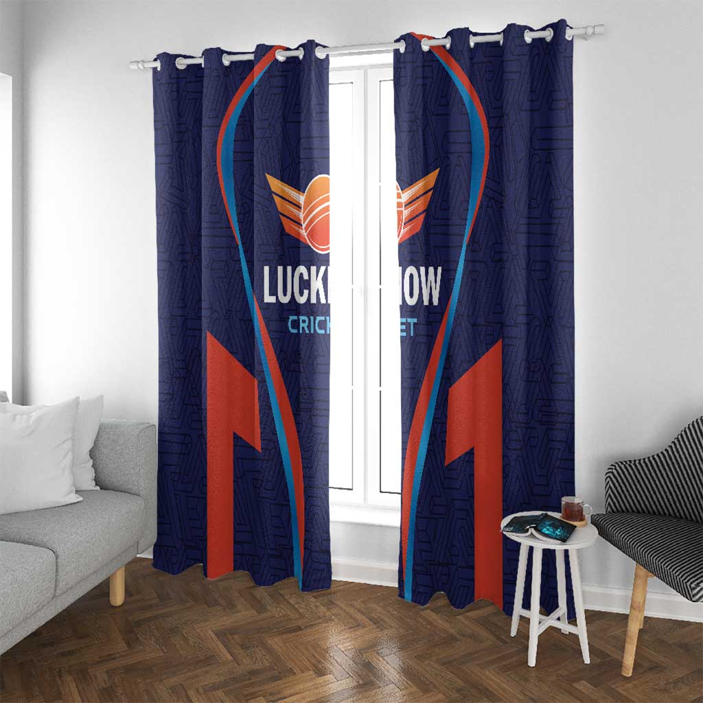 Lucknow 2025 Cricket Super Giants Window Curtain Hum Aa Rahe Hai
