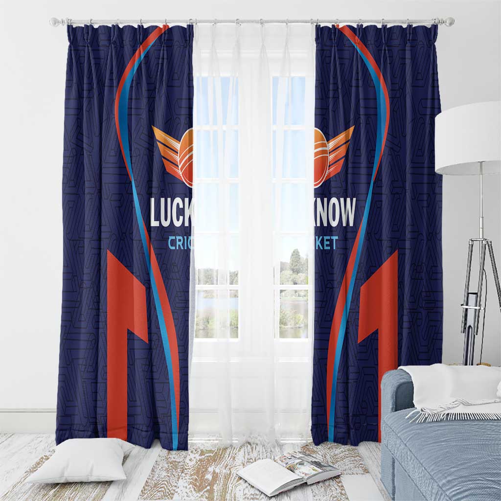 Lucknow 2025 Cricket Super Giants Window Curtain Hum Aa Rahe Hai