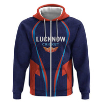 Custom Lucknow 2025 Cricket Super Giants Zip Hoodie Hum Aa Rahe Hai