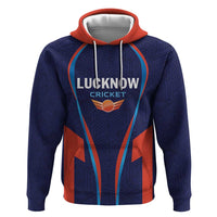 Custom Lucknow 2025 Cricket Super Giants Zip Hoodie Hum Aa Rahe Hai