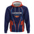 Custom Lucknow 2025 Cricket Super Giants Zip Hoodie Hum Aa Rahe Hai