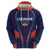 Custom Lucknow 2025 Cricket Super Giants Zip Hoodie Hum Aa Rahe Hai