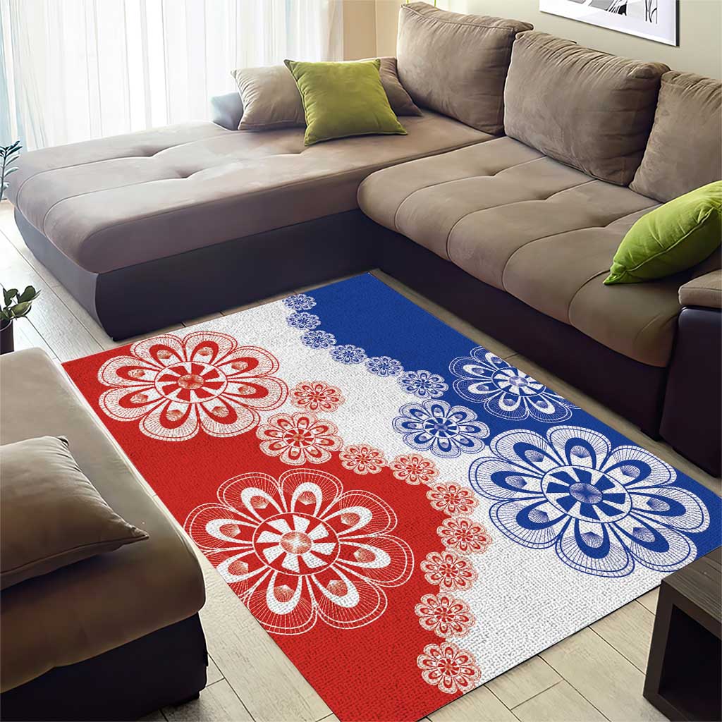 Paraguay Nanduti Traditional Lace Stylized Area Rug