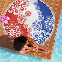 Paraguay Nanduti Traditional Lace Stylized Beach Blanket