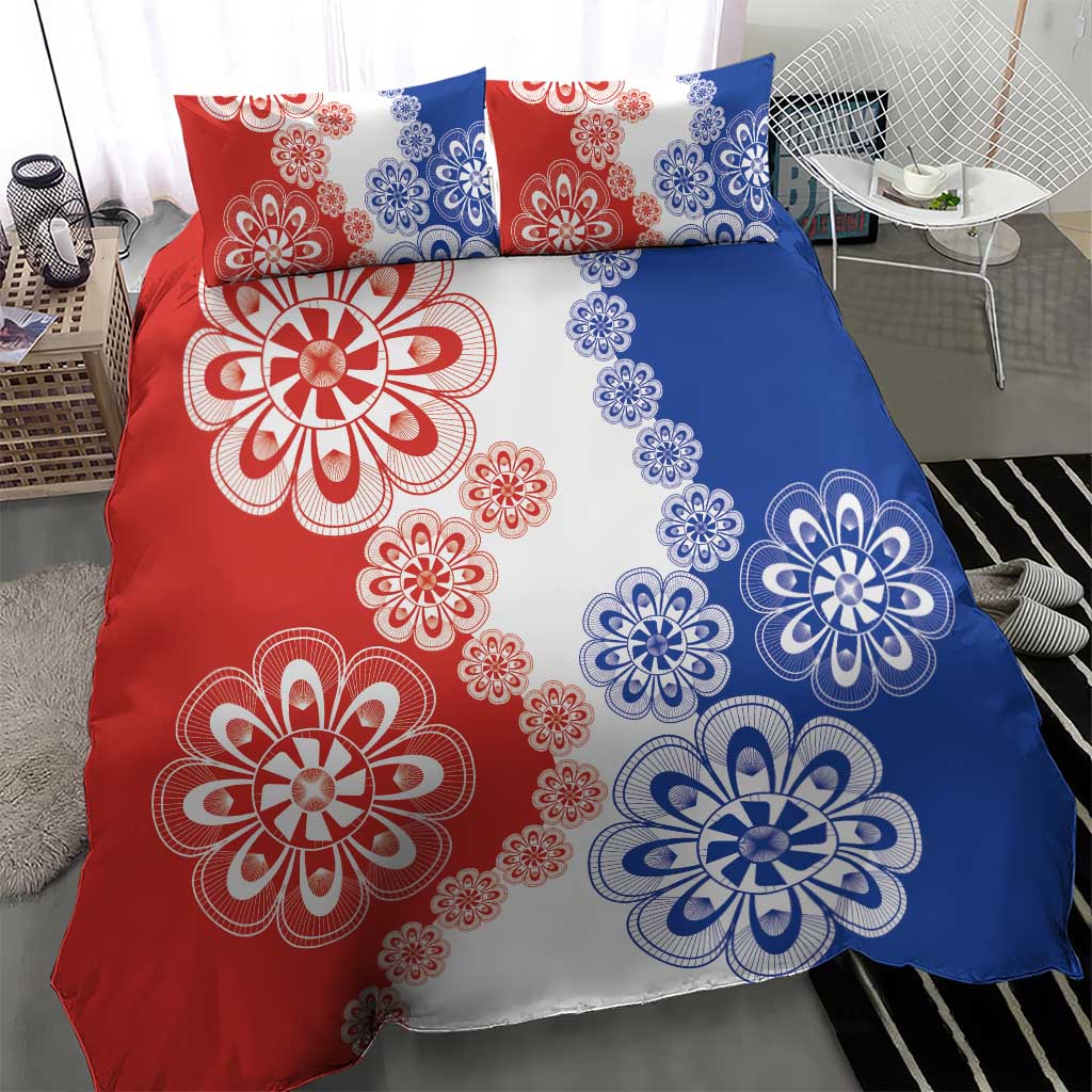 Paraguay Nanduti Traditional Lace Stylized Bedding Set