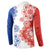 Paraguay Nanduti Traditional Lace Stylized Button Sweatshirt