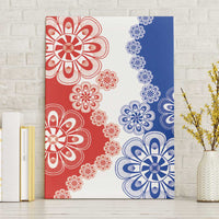 Paraguay Nanduti Traditional Lace Stylized Canvas Wall Art