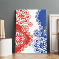 Paraguay Nanduti Traditional Lace Stylized Canvas Wall Art