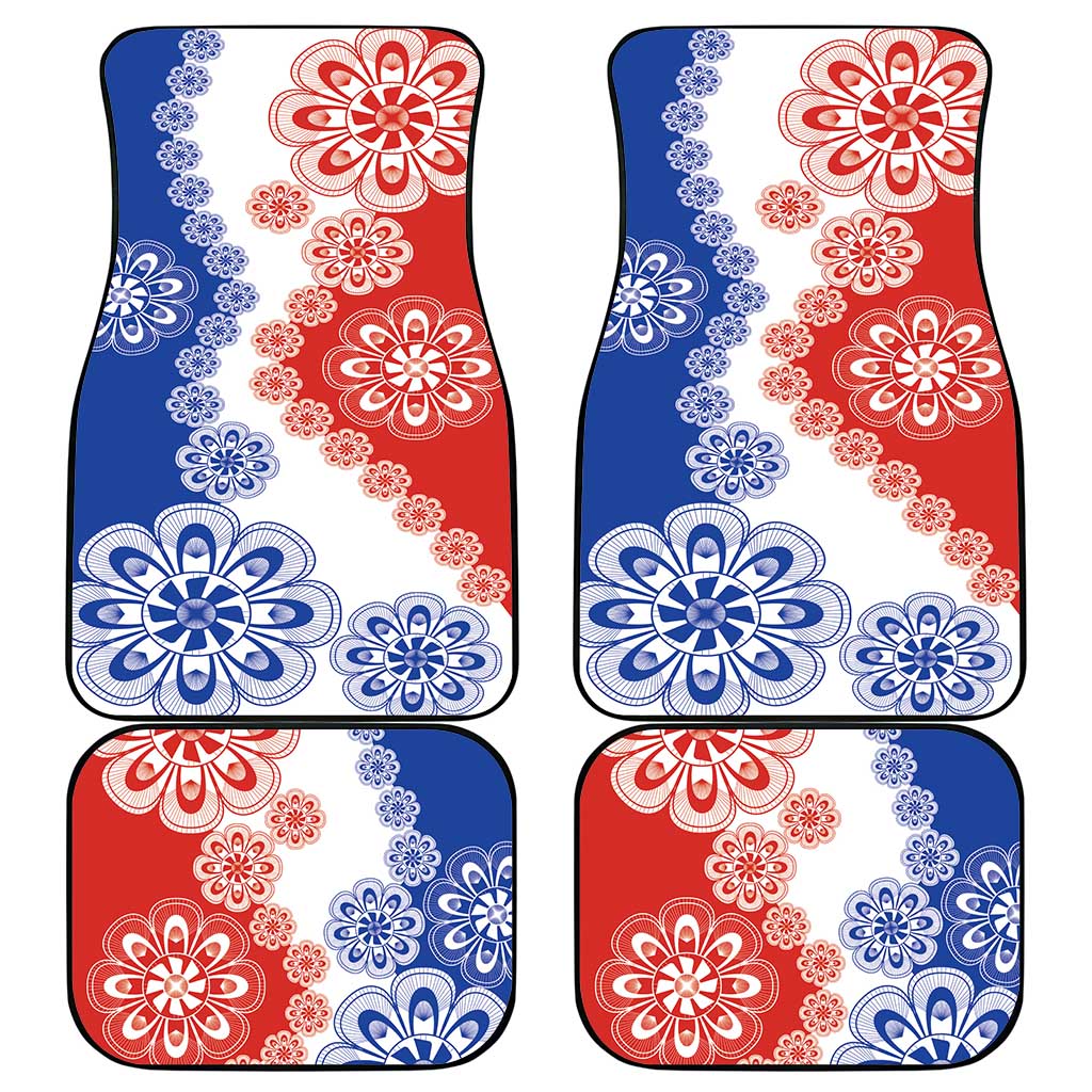 Paraguay Nanduti Traditional Lace Stylized Car Mats
