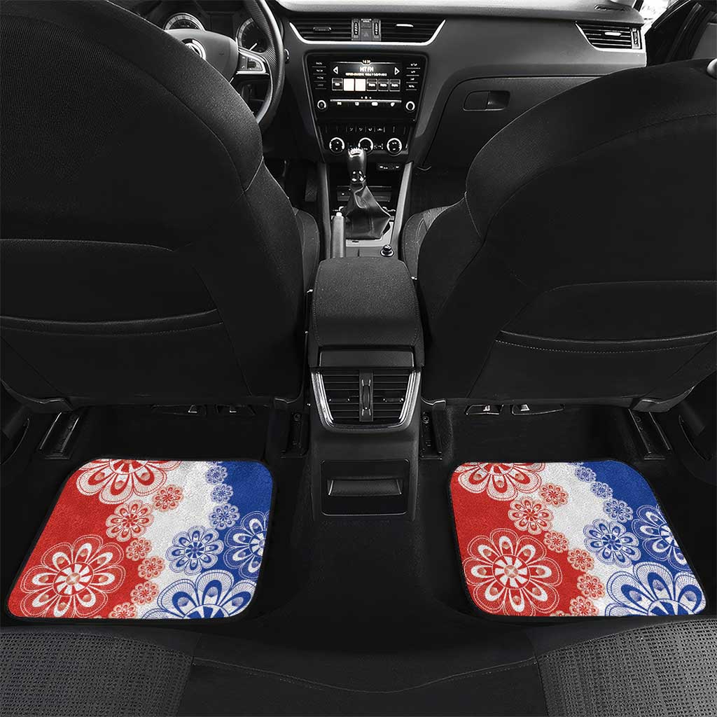 Paraguay Nanduti Traditional Lace Stylized Car Mats