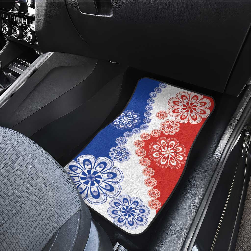 Paraguay Nanduti Traditional Lace Stylized Car Mats