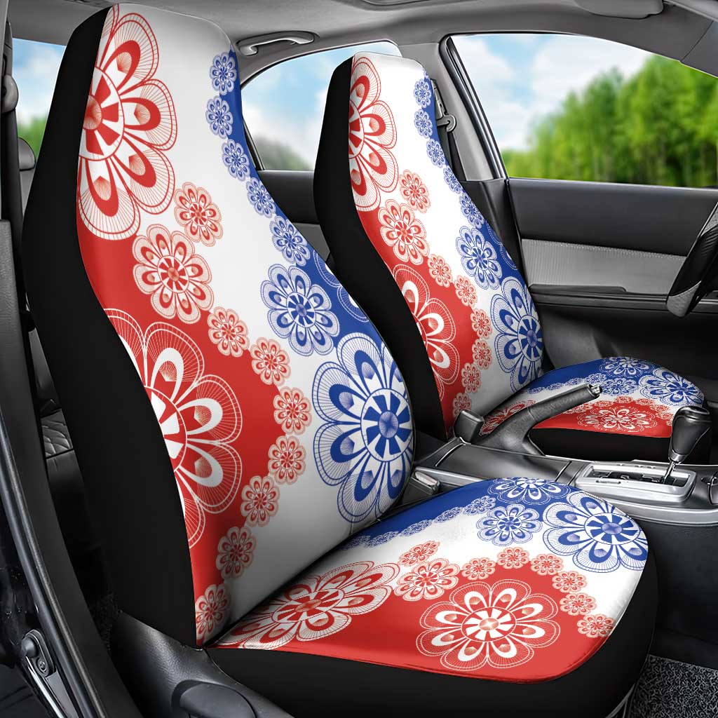 Paraguay Nanduti Traditional Lace Stylized Car Seat Cover