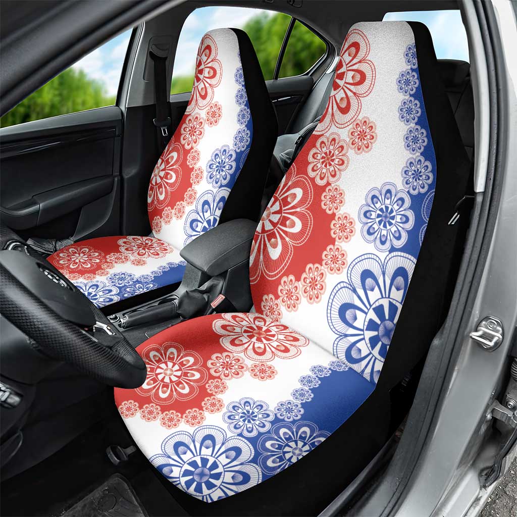 Paraguay Nanduti Traditional Lace Stylized Car Seat Cover