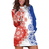 Paraguay Nanduti Traditional Lace Stylized Hoodie Dress