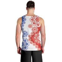 Paraguay Nanduti Traditional Lace Stylized Men Tank Top