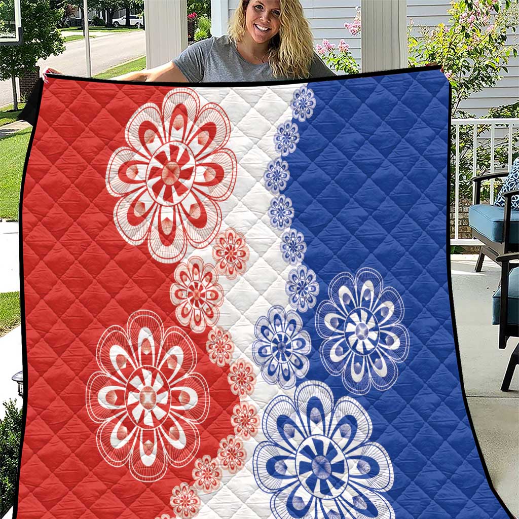 Paraguay Nanduti Traditional Lace Stylized Quilt