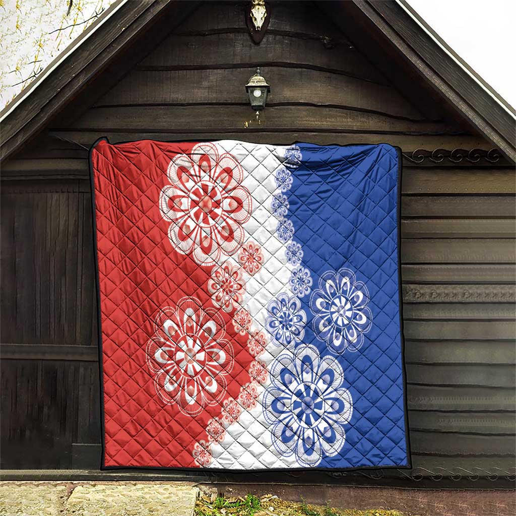 Paraguay Nanduti Traditional Lace Stylized Quilt